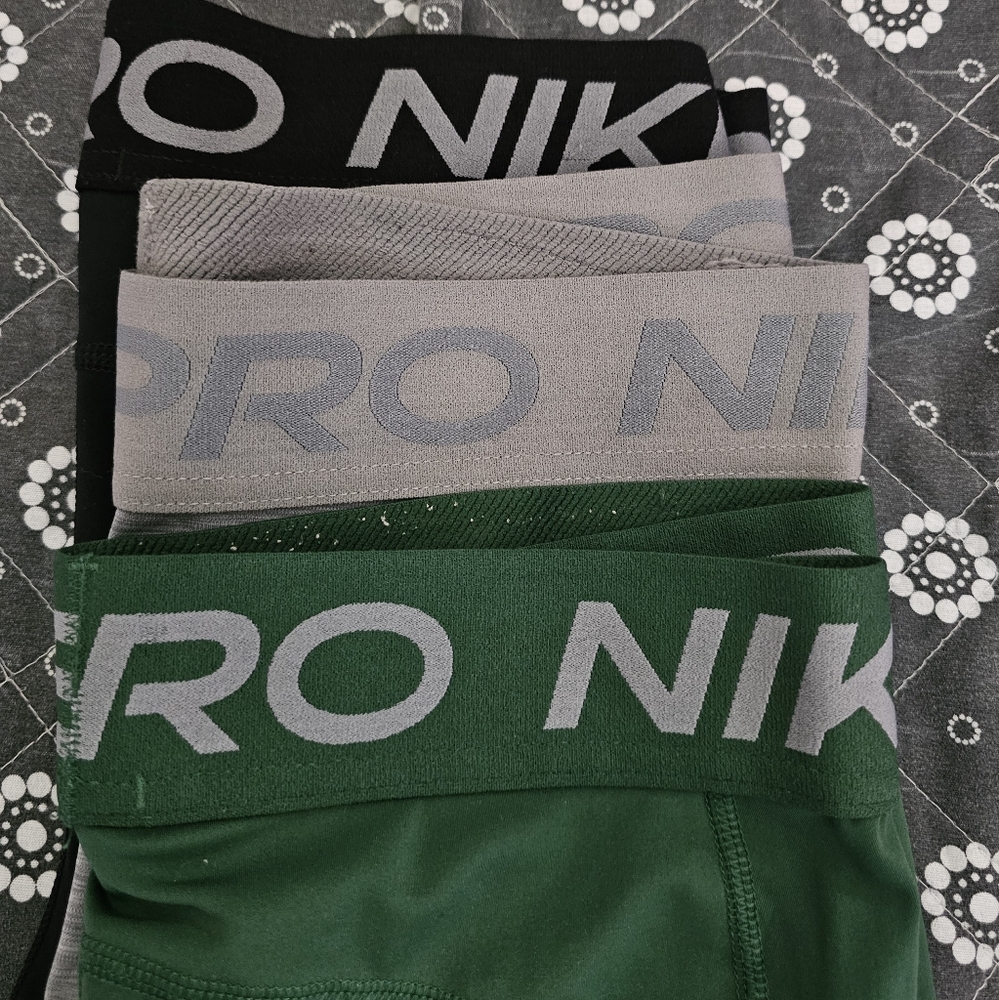 3 Nike Pro Shorts (SOLD)
